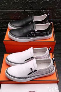 一比一爱马仕经典男士休闲鞋 从工厂到批发，天津百货市场的时尚密码